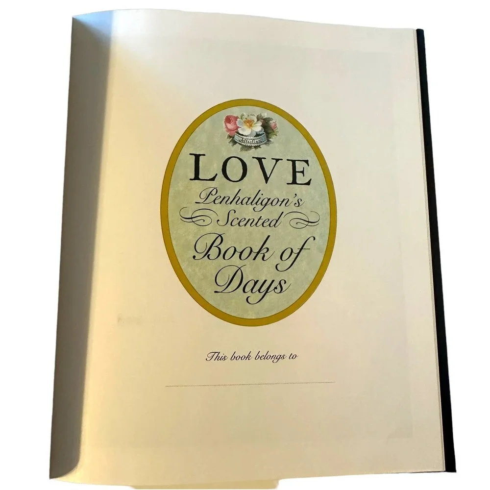 LOVE: PENAHALIGAN'S SCENTED BOOK OF DAYS By Sheila‎ Pickles - Hardcover Rare
